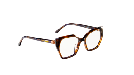 Premium Bvlgari Geometric Tortoiseshell Eyeglasses