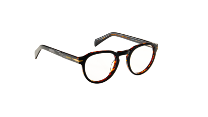 Tom Ford Round Tortoiseshell Eyeglasses