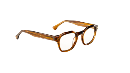 Tom Ford Round Amber Eyeglasses